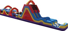 Monster Obstacle Course With Slide